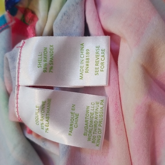 Lilly Pulitzer Gigi Neon Rainbow Maxi Dress - Picture 7 of 8